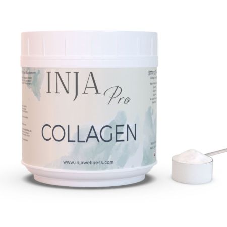 INJA Wellness PRO Marine Collagen Supplement - 300 gm (0.66 Lb), Unflavoured