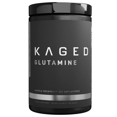 KAGED MUSCLE GLUTAMINE | UNFLAVOURED | 500 GRAMS | IMPORTED