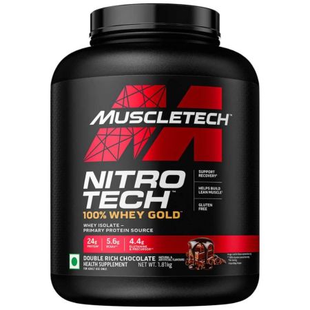 MuscleTech Nitrotech 100% Whey Gold, 1.81 kg  - INDIAN