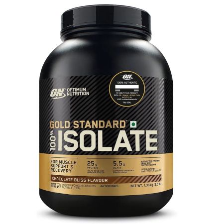 OPTIMUM NUTRITION | Gold Standard 100% Isolate | Chocolate Bliss | 3 lbs | IMPORTED